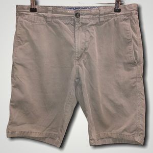Banana Republic Gray Aiden Shorts Cotton Size 32